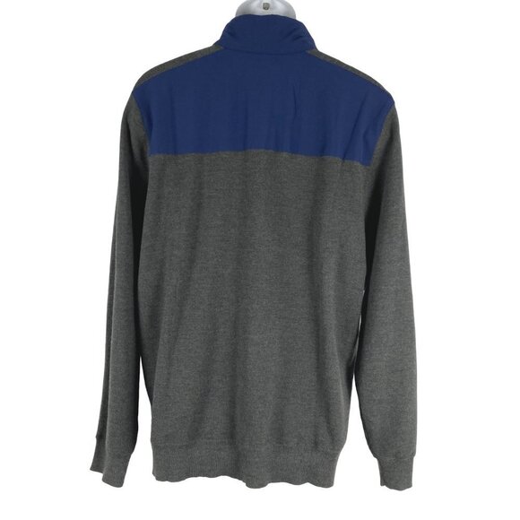 Vineyard Vines Active Quarter Zip Pullover Mens XL Merino Wool Blend TP-2396 - Picture 5 of 8
